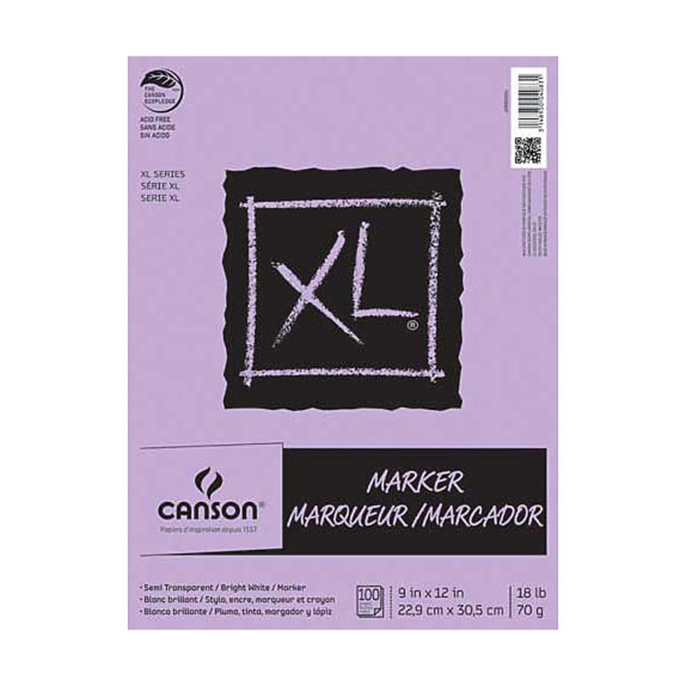 Canson, XL, Marker Pad, 100 Sheets